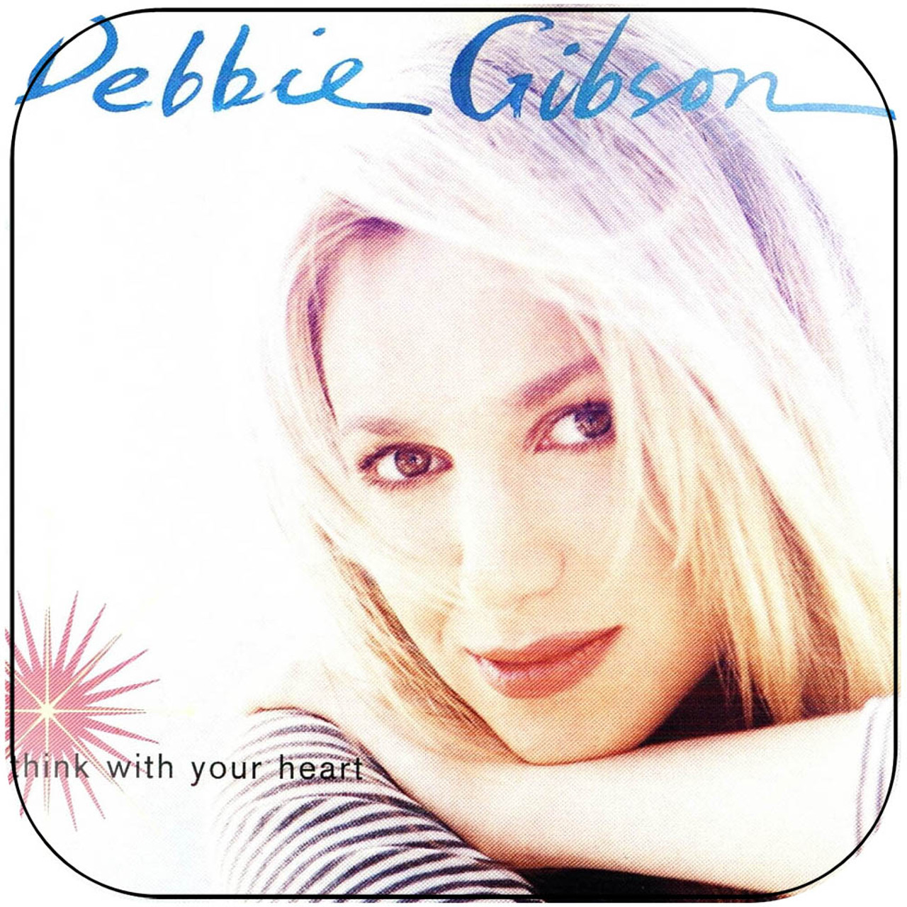 Debbie Gibson - Think With Your Heart Album Cover Sticker