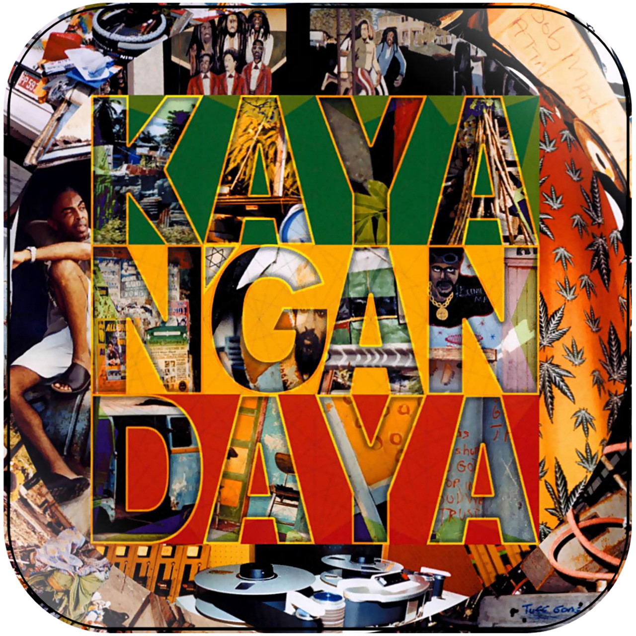 Gilberto Gil Kaya Ngan Daya Album Cover Sticker