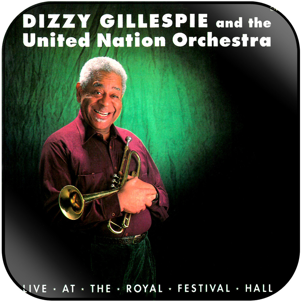 Dizzy Gillespie Live At The Royal Festival Hall Album Cover Sticker