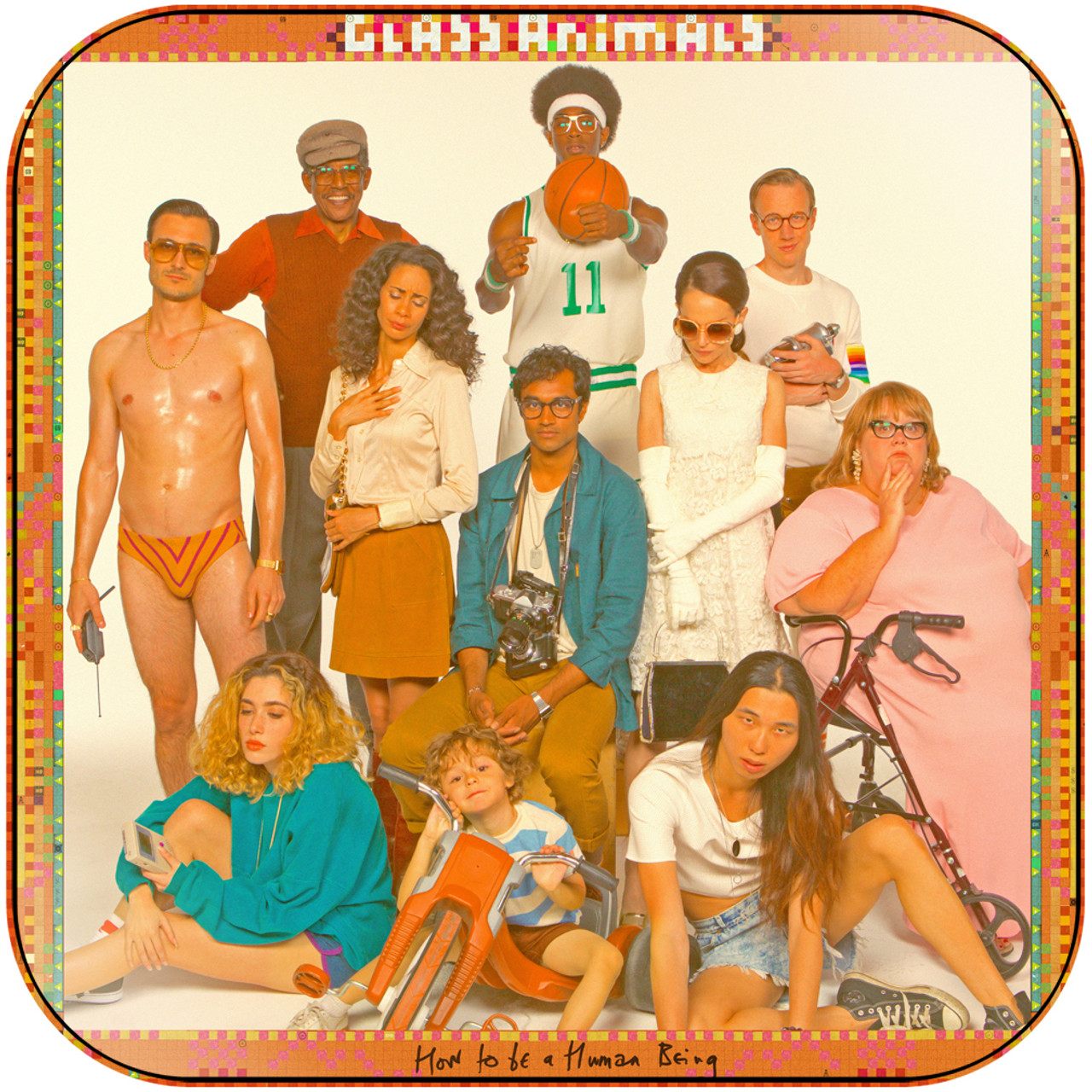 Glass Animals How To Be A Human Being 1 Album Cover Sticker