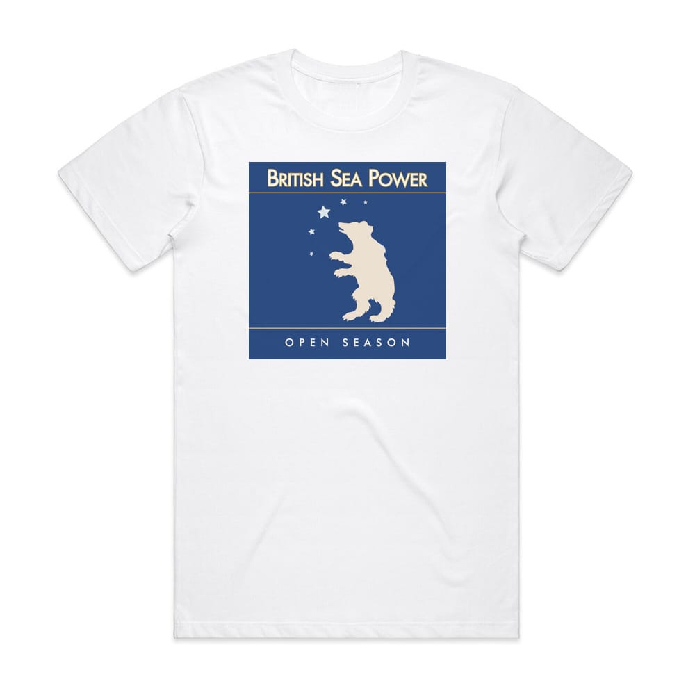 British Sea Power Open Season Album Cover T-Shirt White