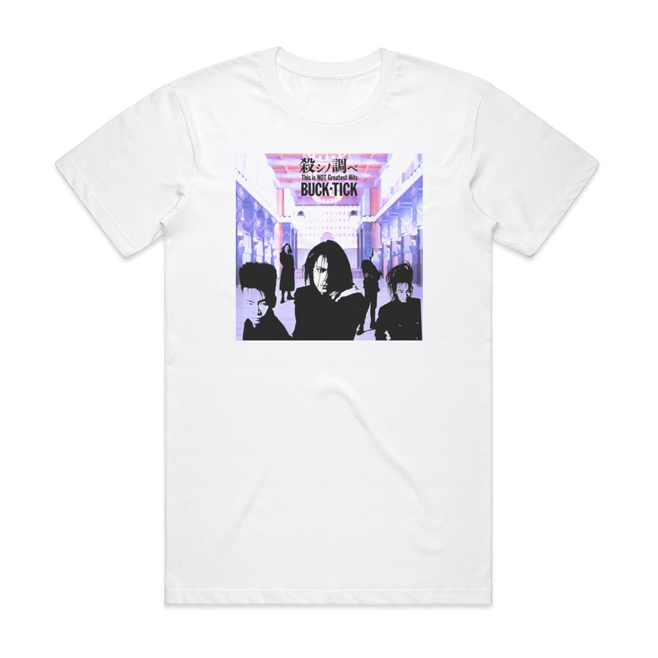 BUCK-TICK This Is Not Greatest Hits Album Cover T-Shirt White