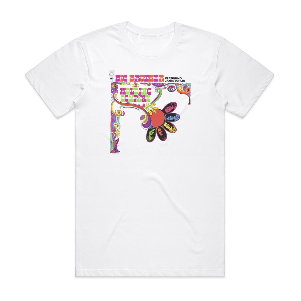 Holding Company Album Cover T-Shirt White