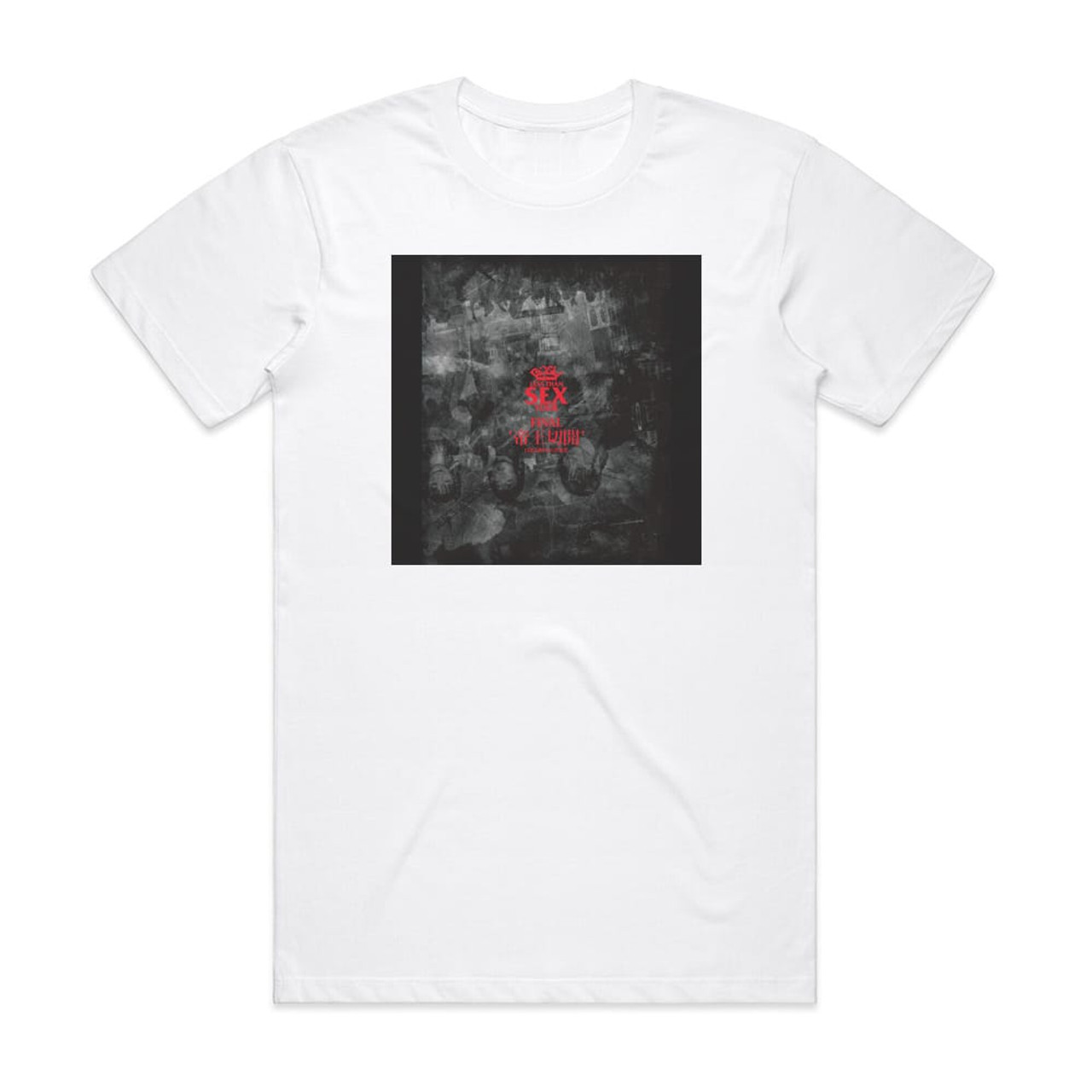 BiSH Less Than Sex Tour Final Album Cover T-Shirt White