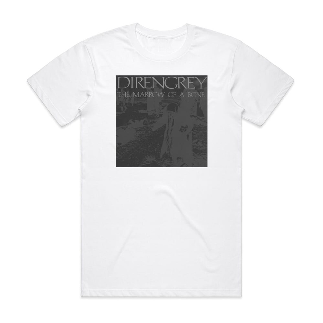 DIR EN GREY The Marrow Of A Bone 1 Album Cover T-Shirt White