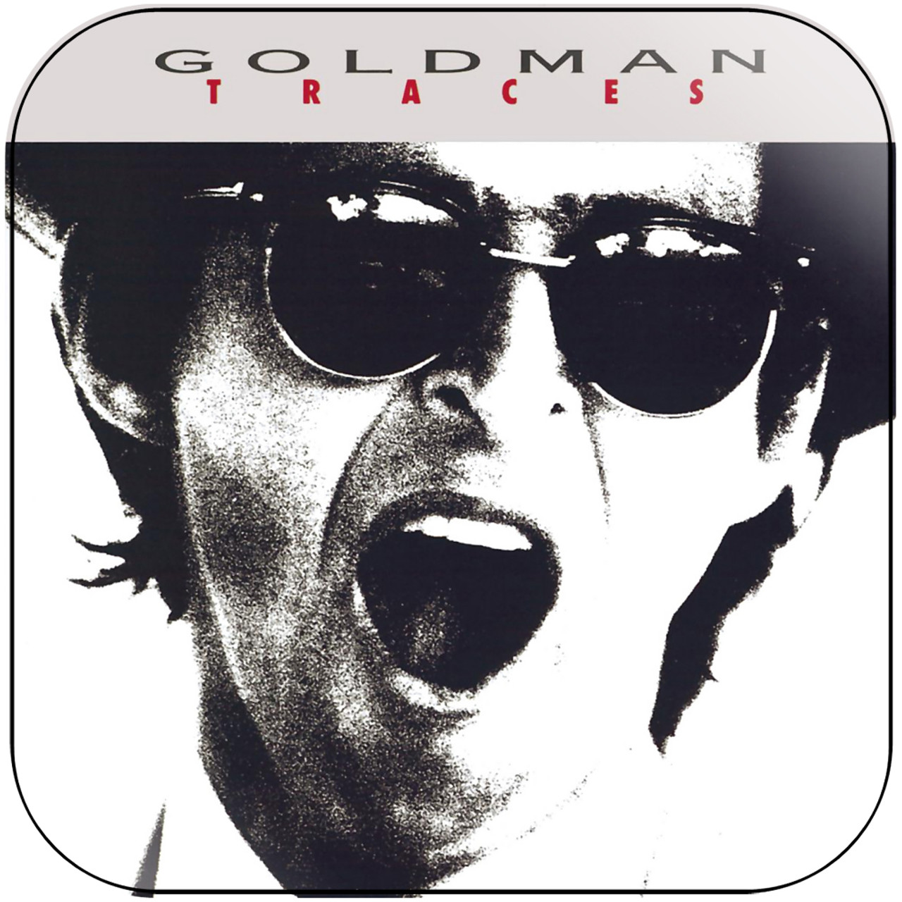 Jean Jacques Goldman Traces Album Cover Sticker