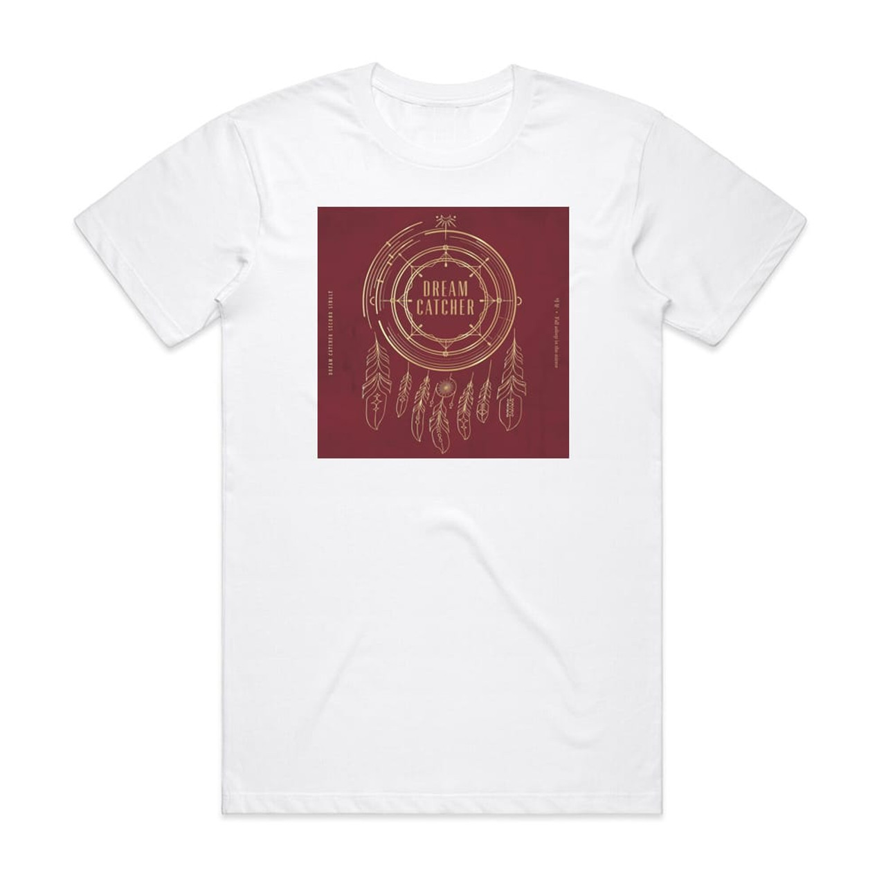 Dreamcatcher Fall Asleep In The Mirror Album Cover T-Shirt White