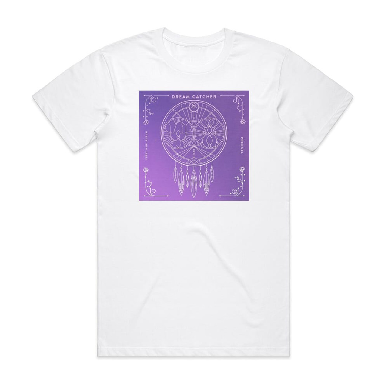 Dreamcatcher Prequel Album Cover T-Shirt White