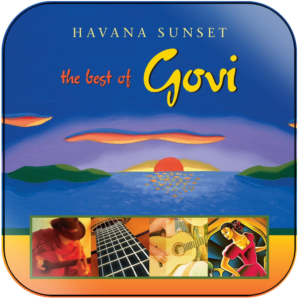 Govi Havana Sunset The Best Of Govi Album Cover Sticker