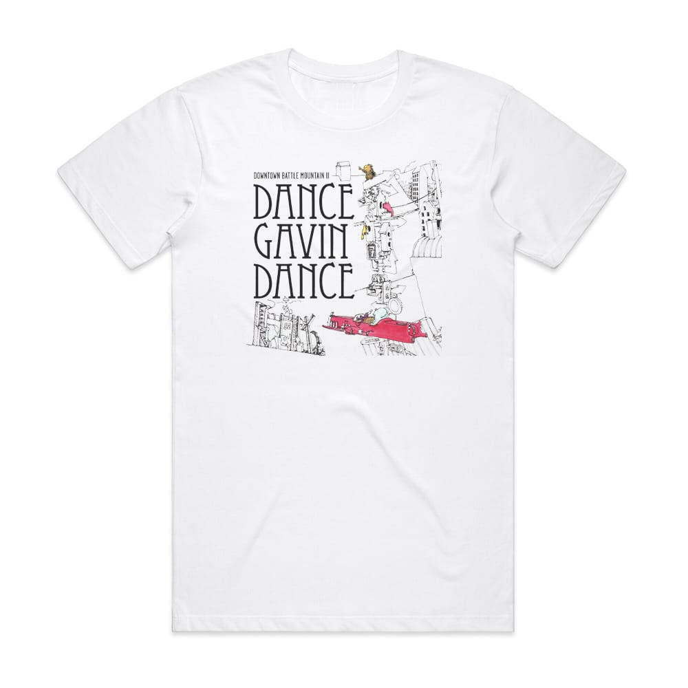 T-shirt Dance Gavin Dance & Hail The Sun – Blanc Unisexe – Toutes Tailles S à 5XL