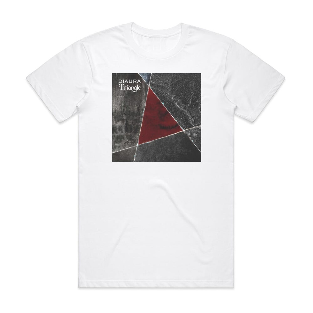 DIAURA Triangle Album Cover T-Shirt White