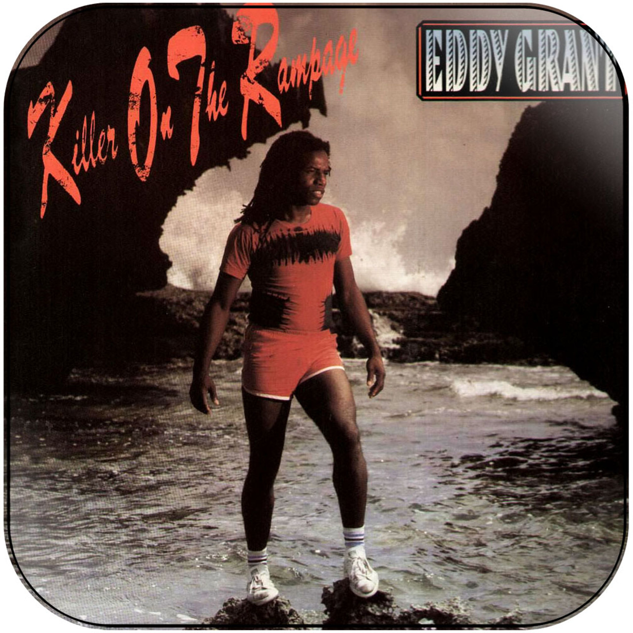Eddy Grant Killer On The Rampage 1 Album Cover Sticker Eddy Grant Killer On The Rampage 1 Album Cover Sticker