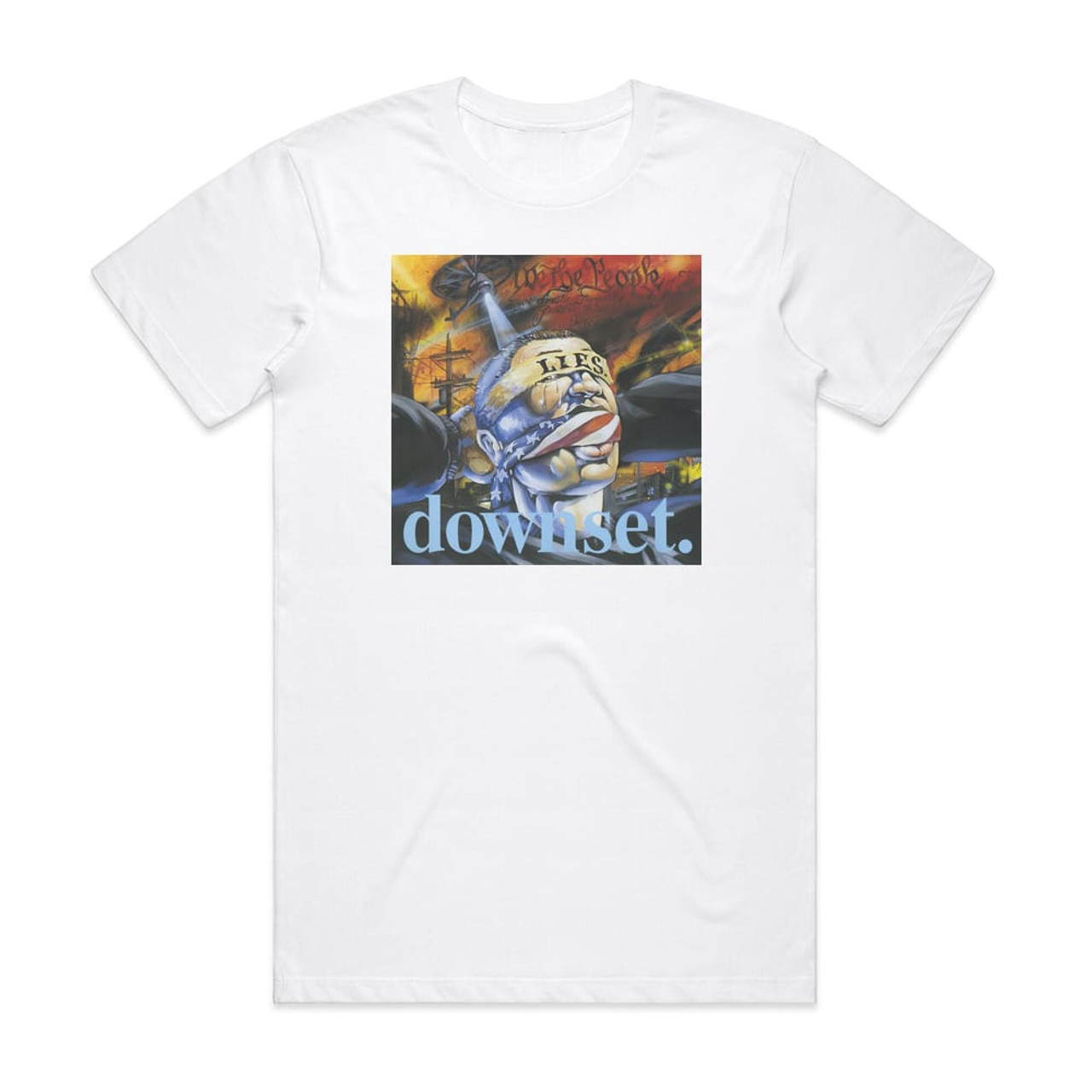 downset Downset Album Cover T-Shirt White