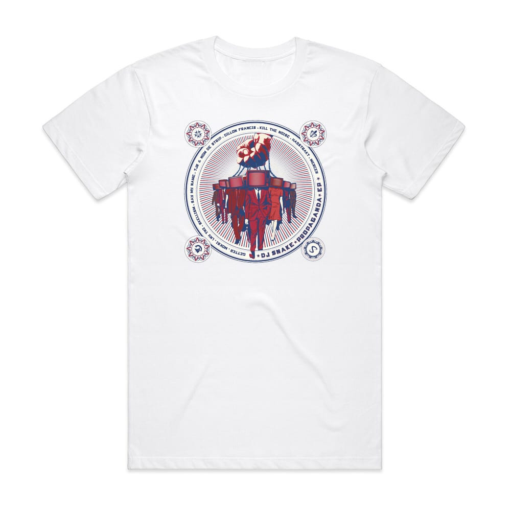DJ Snake Propaganda Ep Album Cover T-Shirt White - Main Image