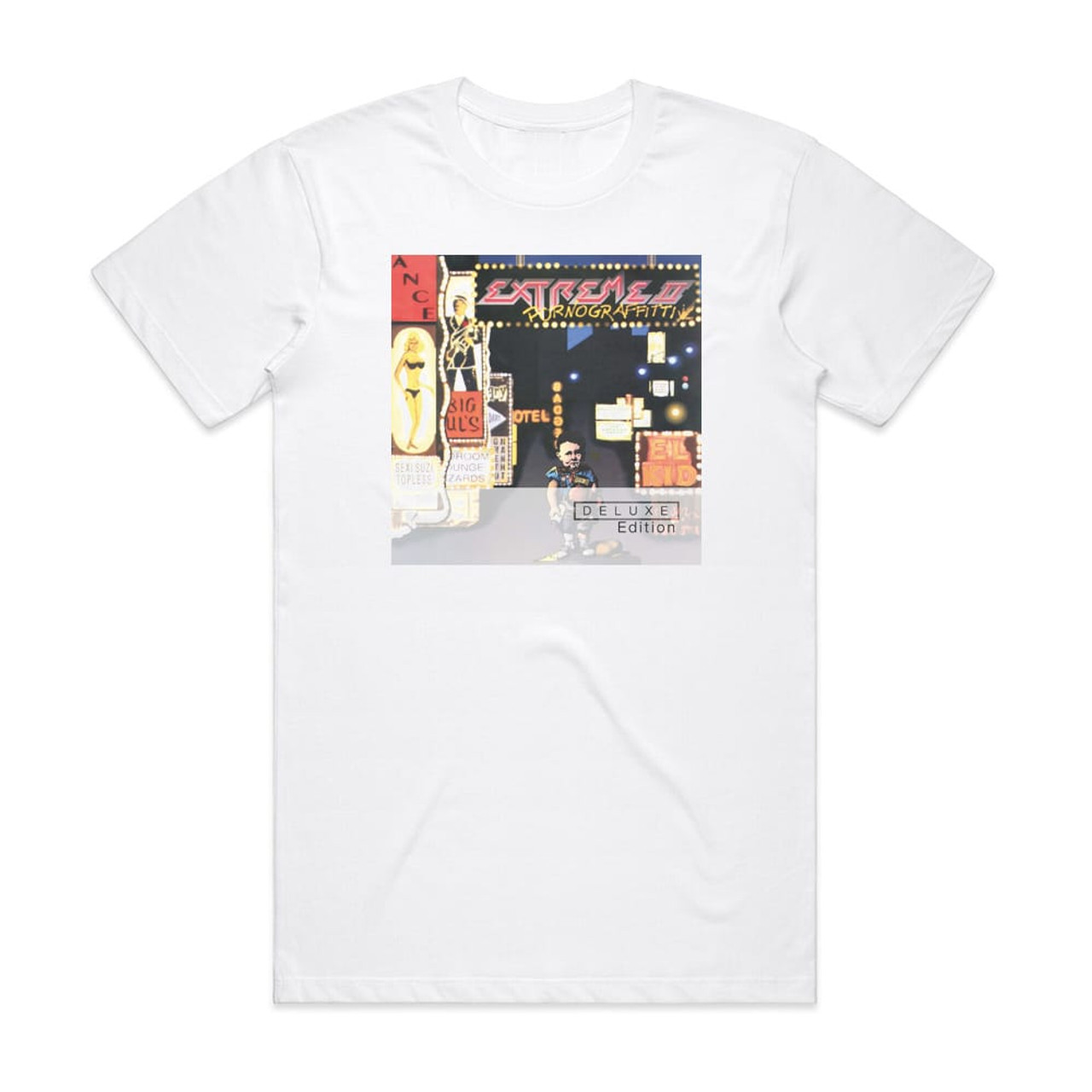 Extreme Extreme Ii Pornograffitti Album Cover T-Shirt White