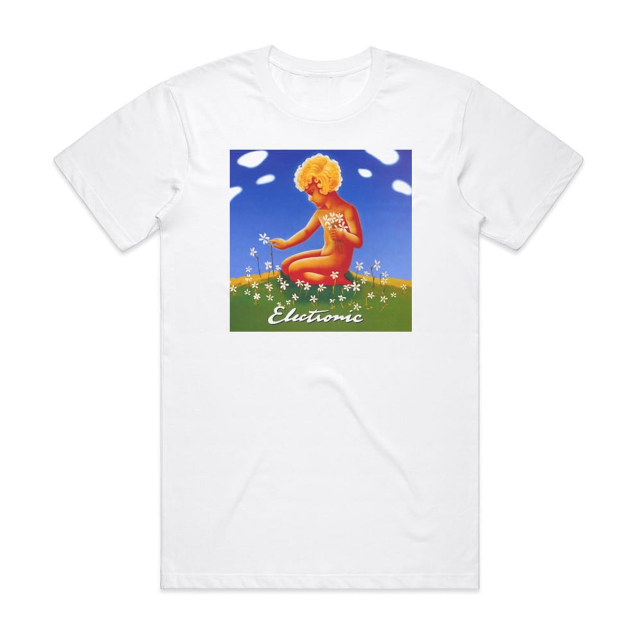 Electronic Raise The Pressure Album Cover T-Shirt White