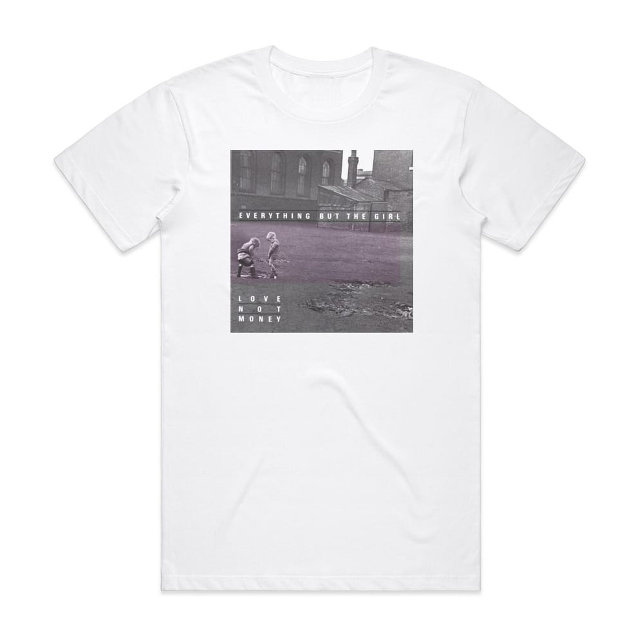 guide Besøg bedsteforældre forbedre Everything but the Girl Love Not Money Album Cover T-Shirt White