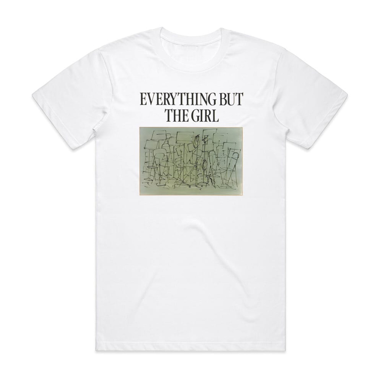 Du bliver bedre Rasende klippe Everything but the Girl Everything But The Girl Album Cover T-Shirt White
