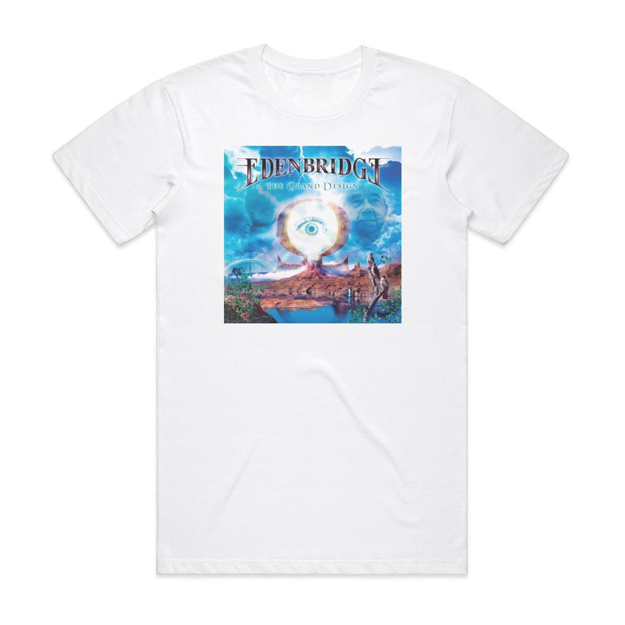 Edenbridge The Grand Design Album Cover T-Shirt White