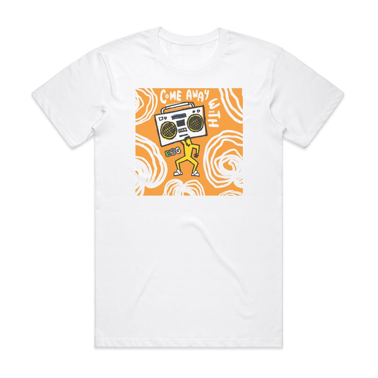 ESG Come Away With Esg Album Cover T-Shirt White