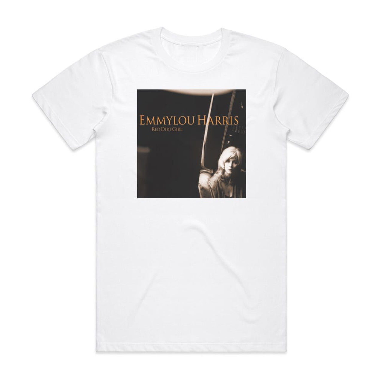 ækvator guiden frisk Emmylou Harris Red Dirt Girl Album Cover T-Shirt White