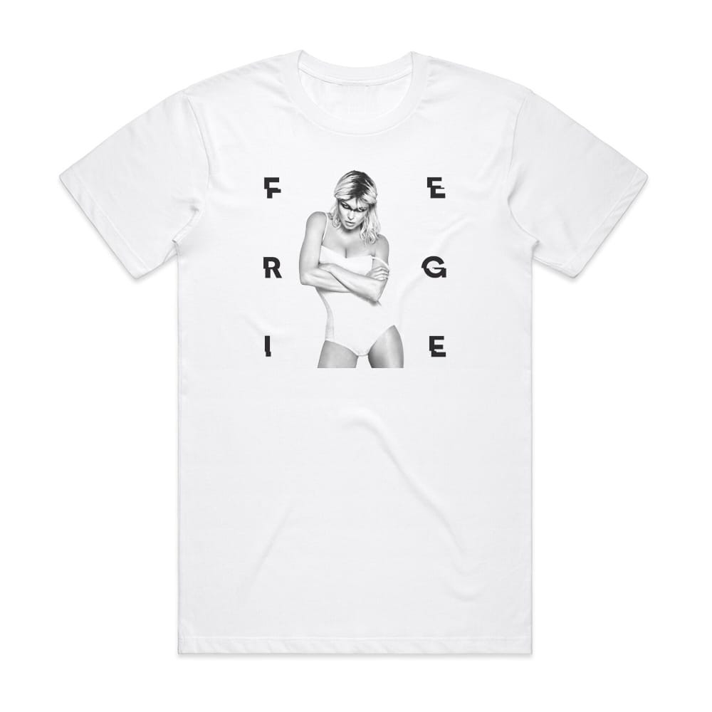 Fergie Double Dutchess Album Cover T-Shirt White
