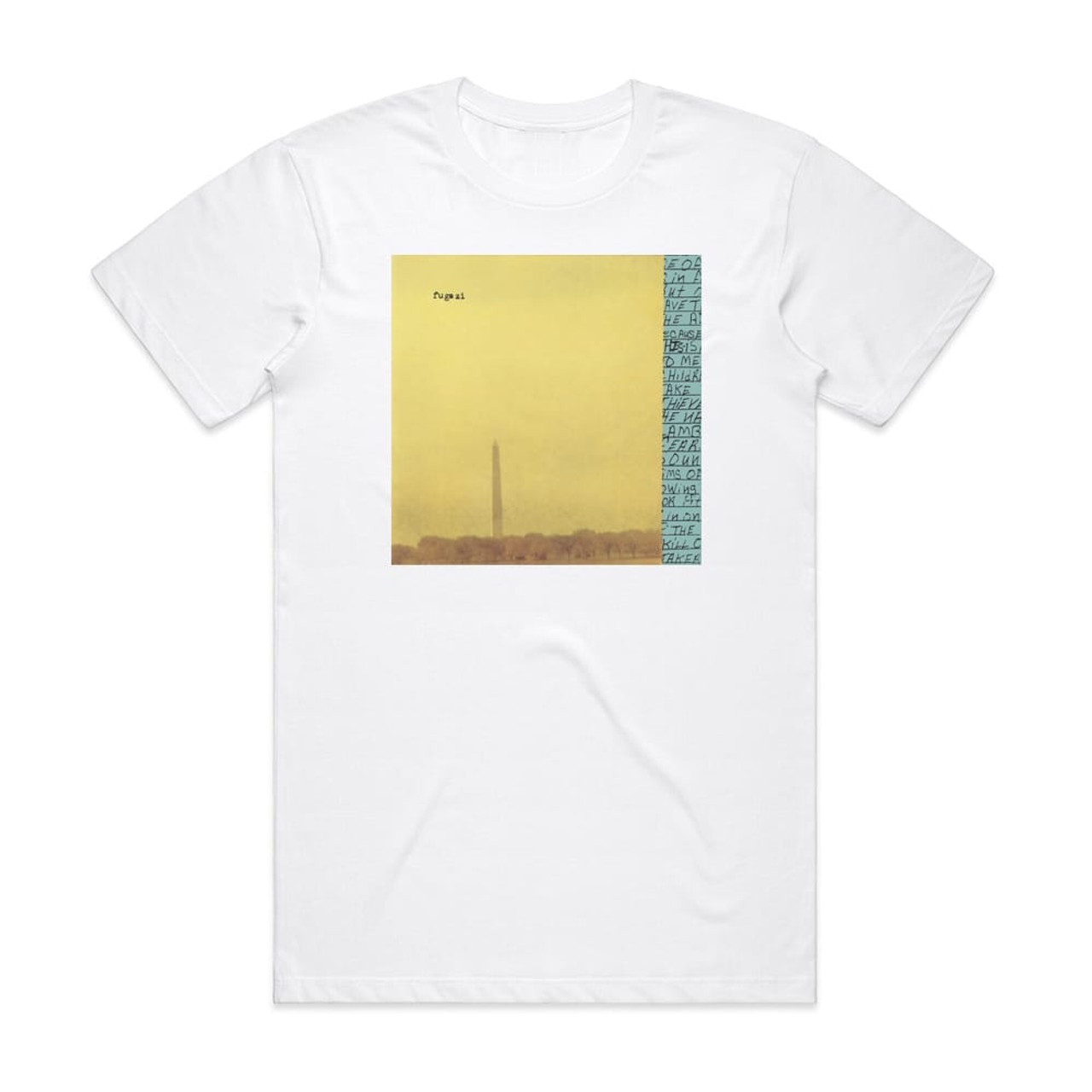 Fugazi In On The Kill Taker Album Cover T-Shirt White