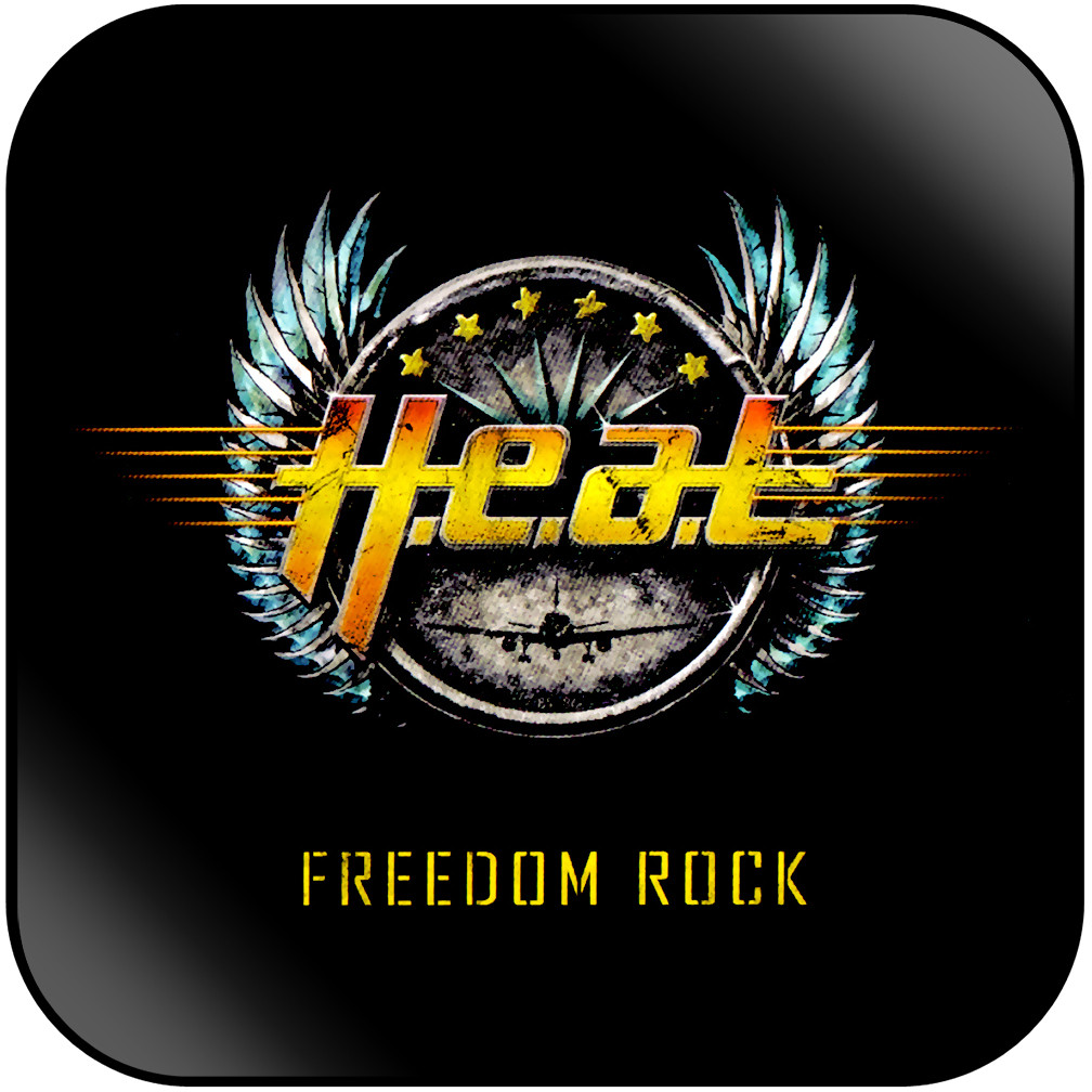 HEAT Freedom Rock Album Cover Sticker