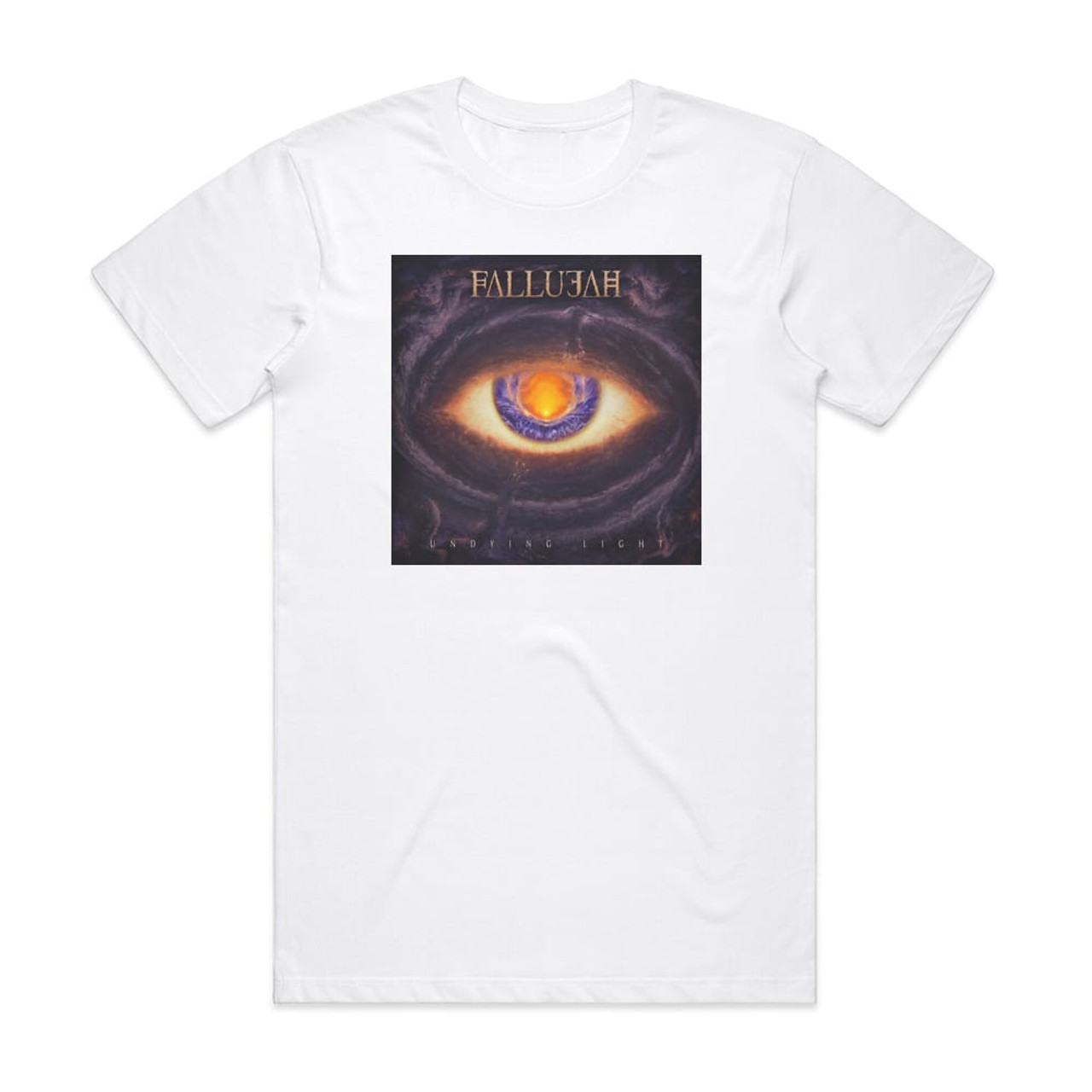Fallujah Undying Light Album Cover T-Shirt White