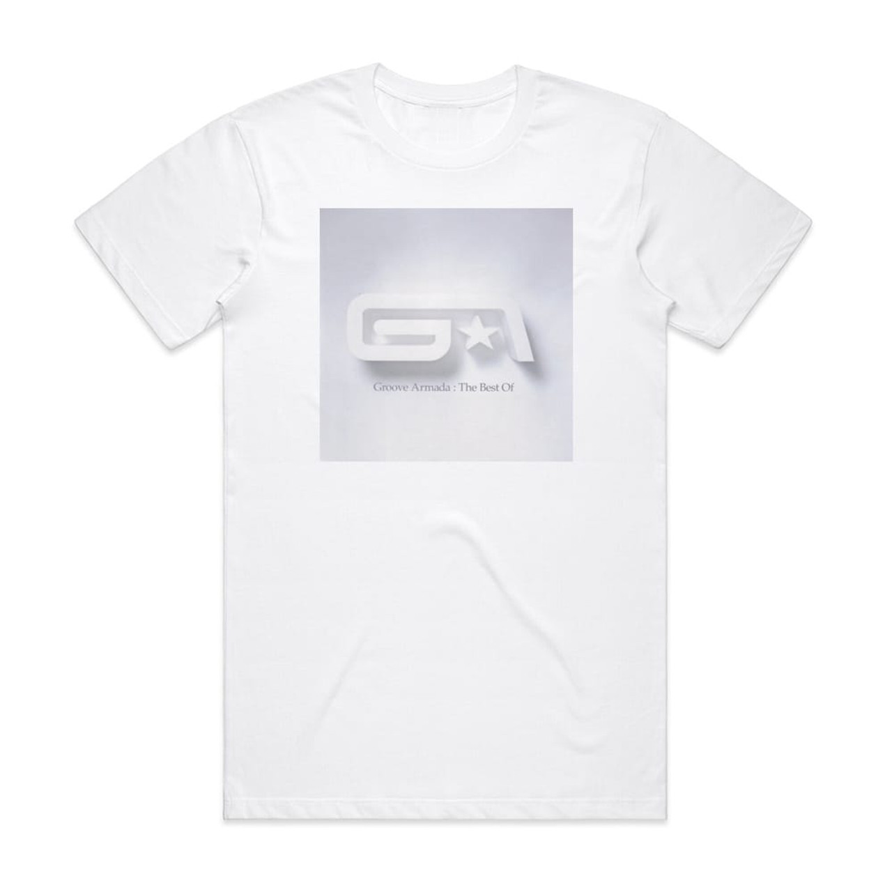 Groove Armada The Best Of Groove Armada Album Cover T Shirt White