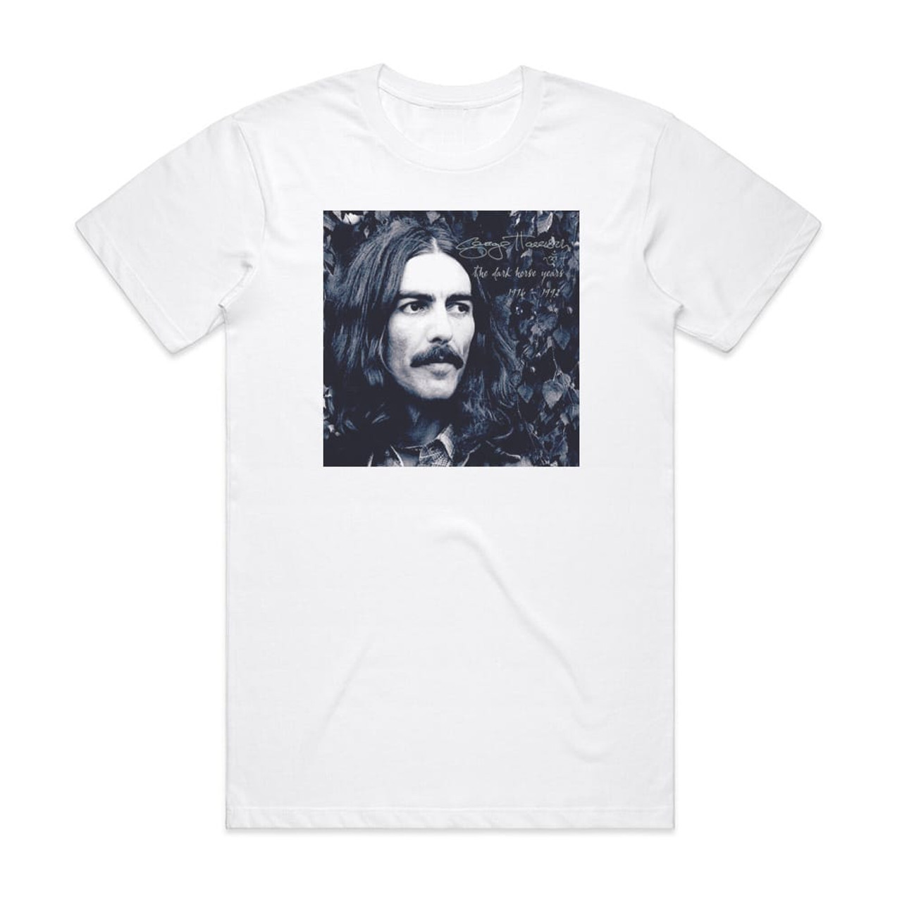 George Harrison The Dark Horse Years 1976 1992 Album Cover T-Shirt White