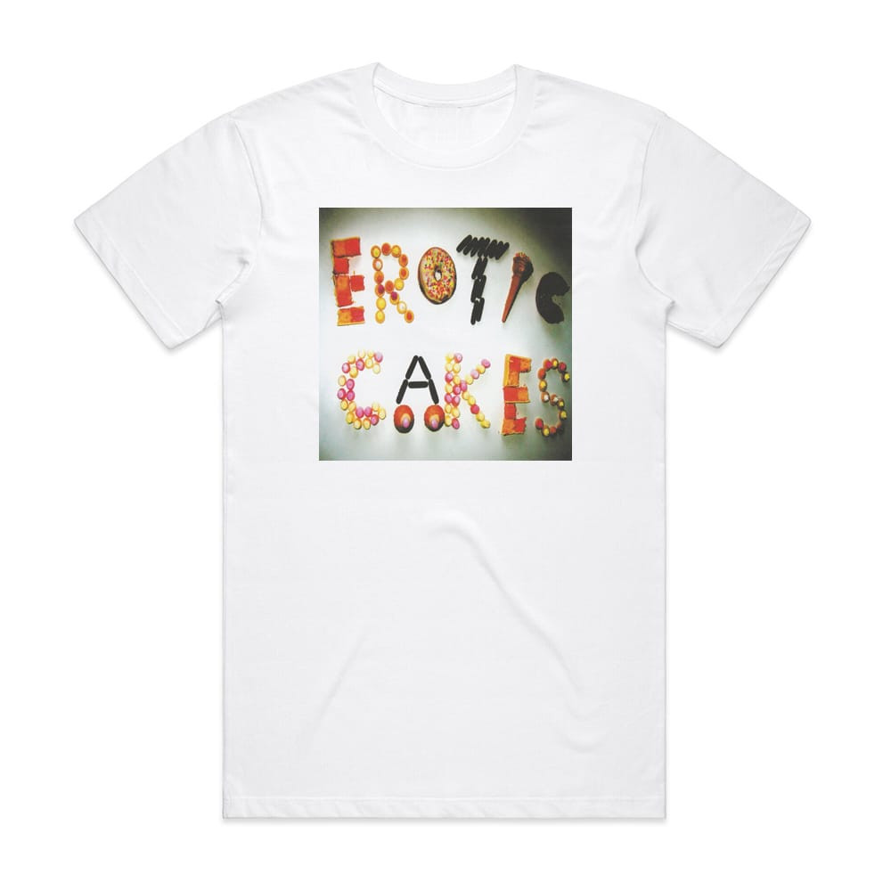 Guthrie Govan Erotic Cakes Album Cover T-Shirt White