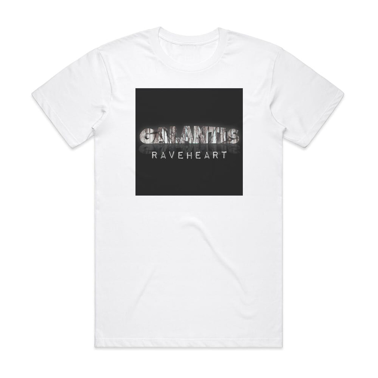 lufthavn snemand Labe Galantis Raveheart Album Cover T-Shirt White