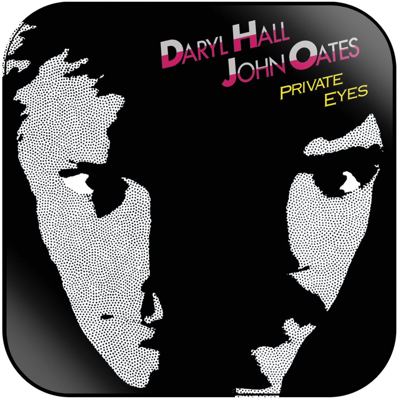 Hall and Oates Private Eyes Album Cover Sticker