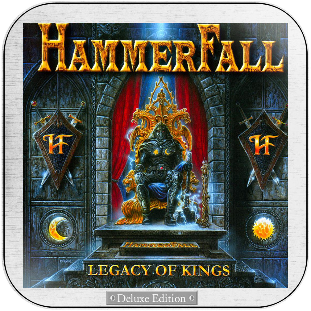 HammerFall Legacy Of Kings-2 Album Cover Sticker