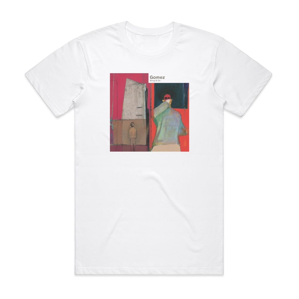 Gomez Bring It On Album Cover T-Shirt White