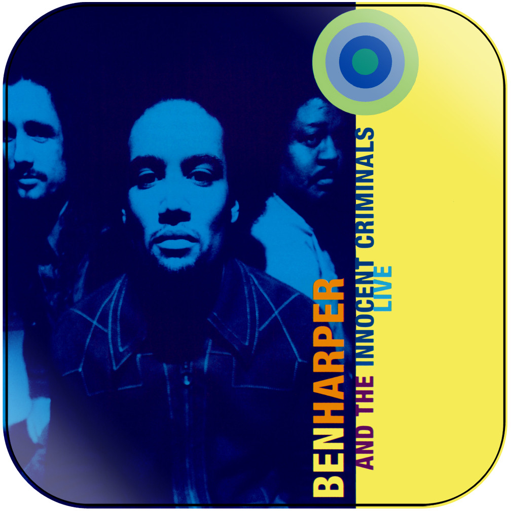 Ben Harper and The Innocent Criminals Live Album Cover Sticker