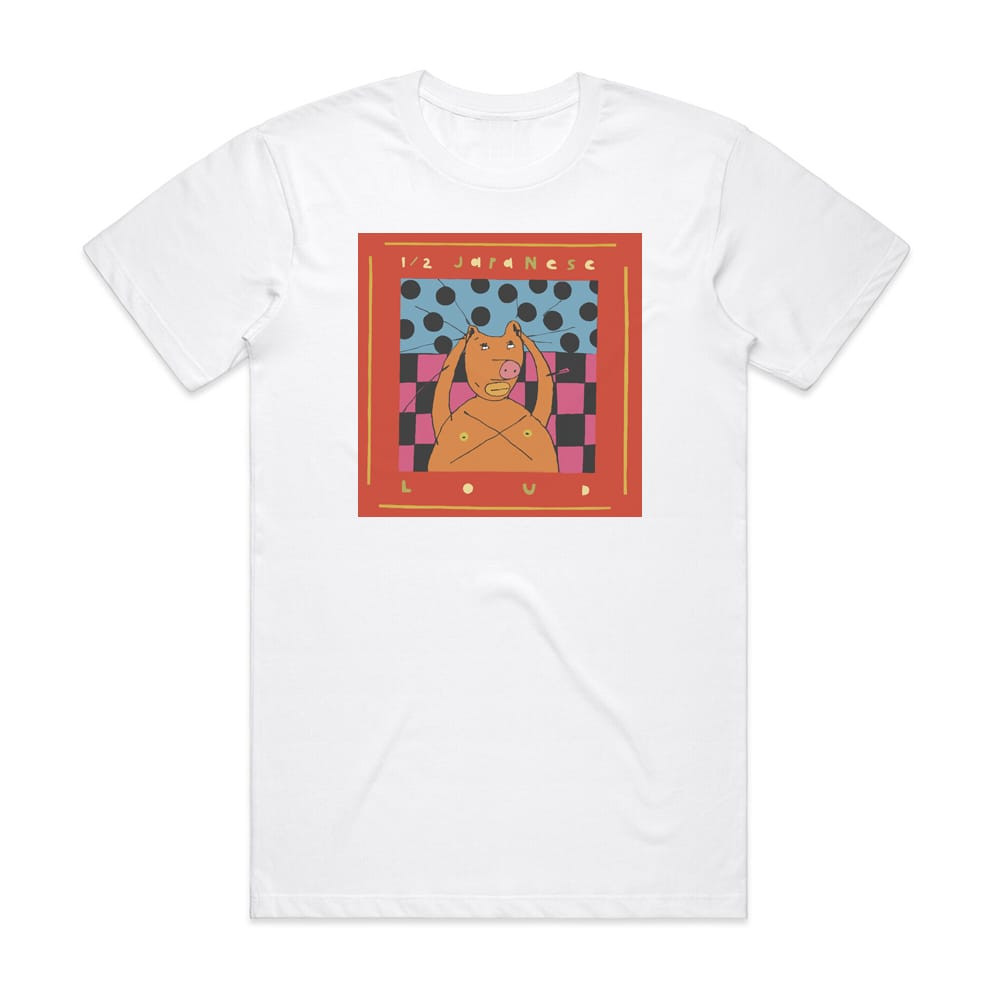 Half Japanese Loud Album Cover TShirt White