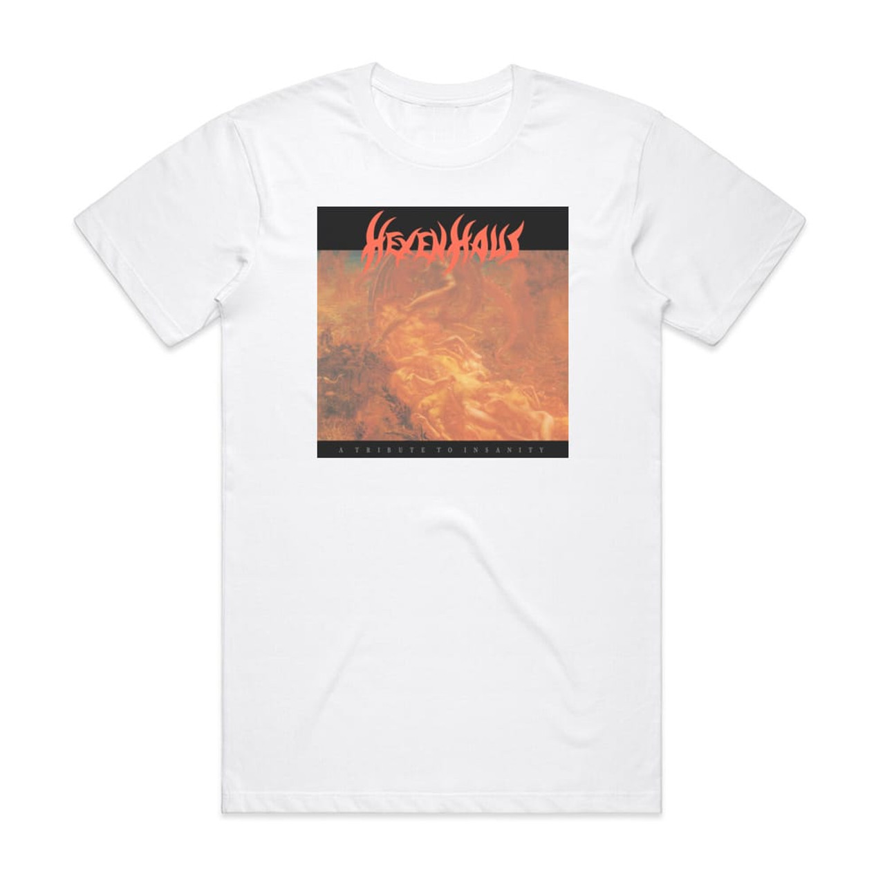 Hexenhaus A Tribute To Insanity Album Cover T-Shirt White