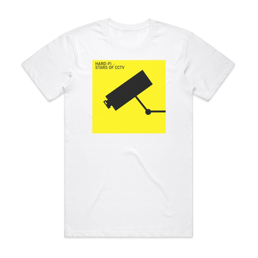 Hard-Fi Stars Of Cctv Album Cover T-Shirt White
