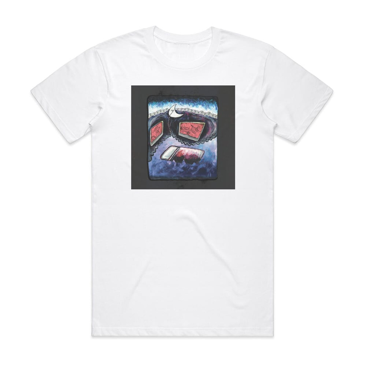 Hundred Waters The Moon Rang Like A Bell Album Cover T-Shirt White