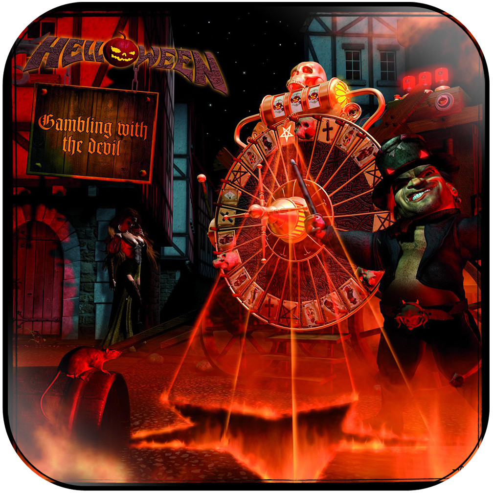Helloween Gambling With The Devil Album Cover Sticker