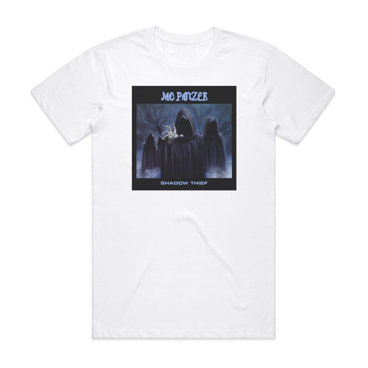 Jag Panzer Shadow Thief Album Cover T-Shirt White