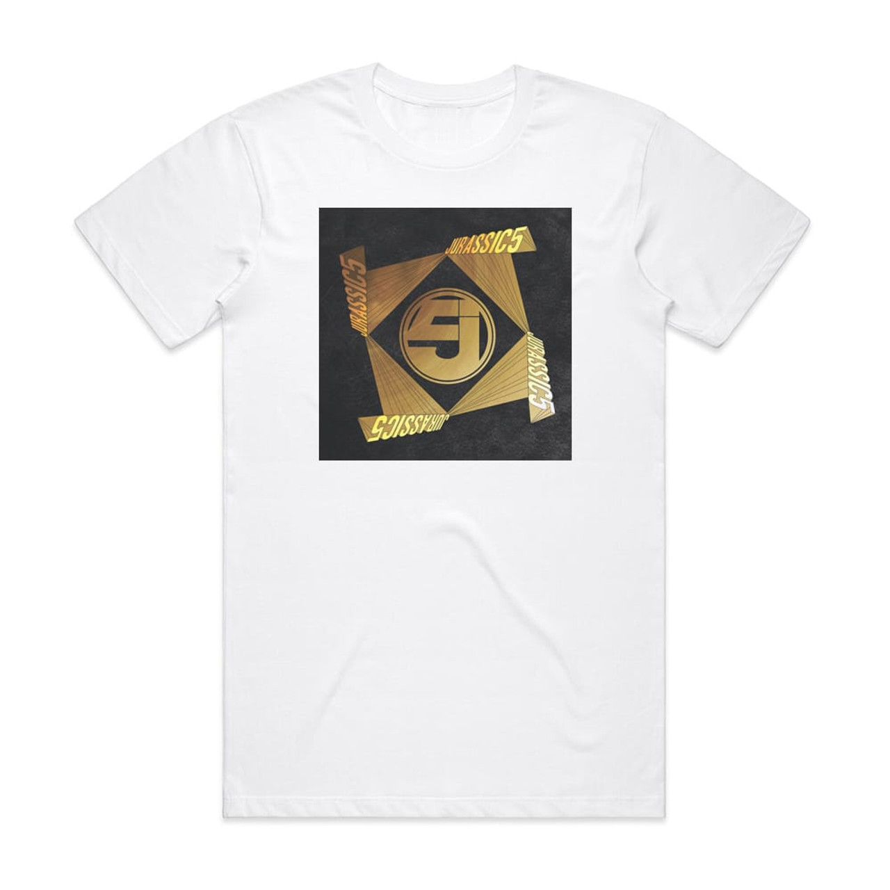 Jurassic 5 Jurassic 5 Lp Album Cover T-Shirt White