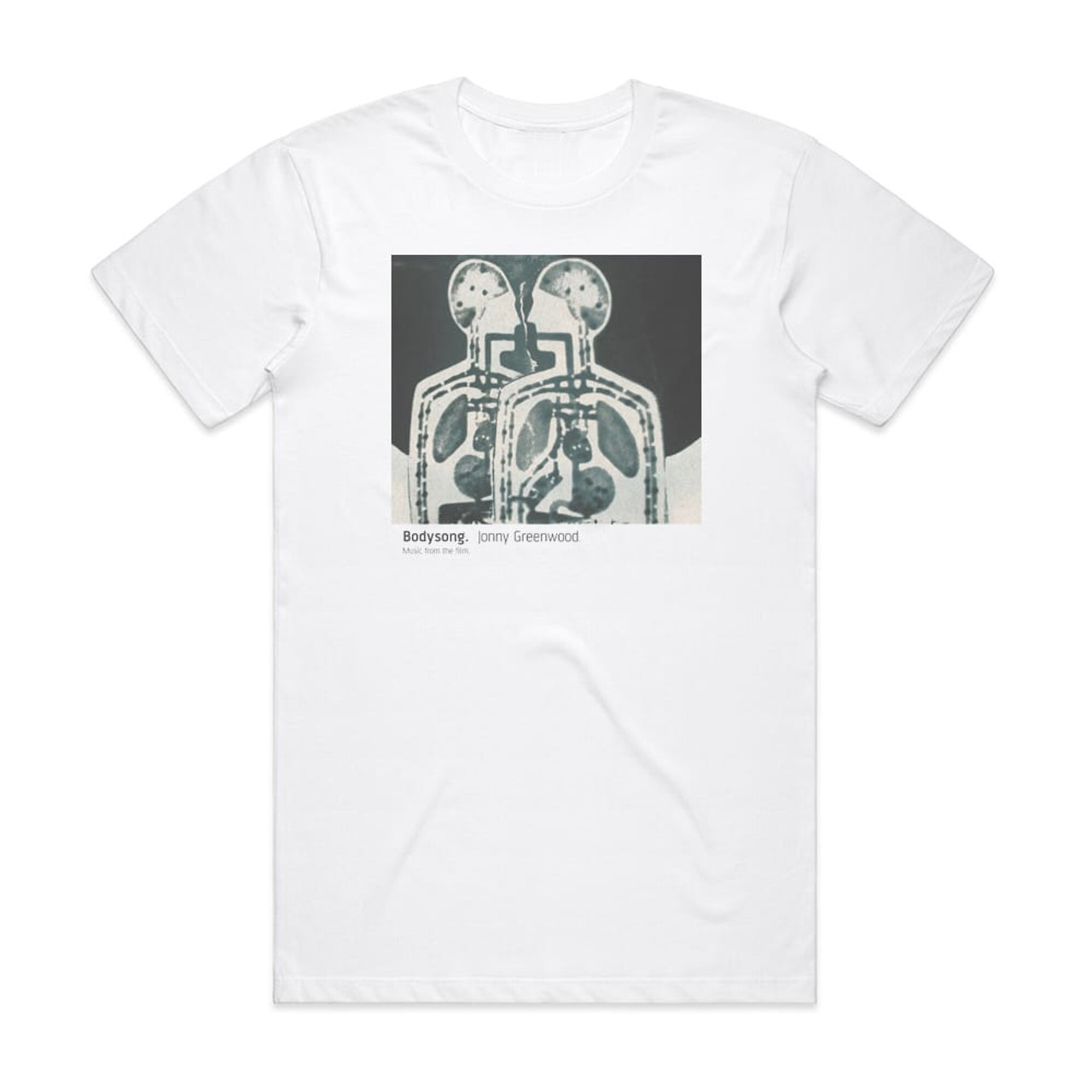 Jonny Greenwood Bodysong Album Cover T-Shirt White