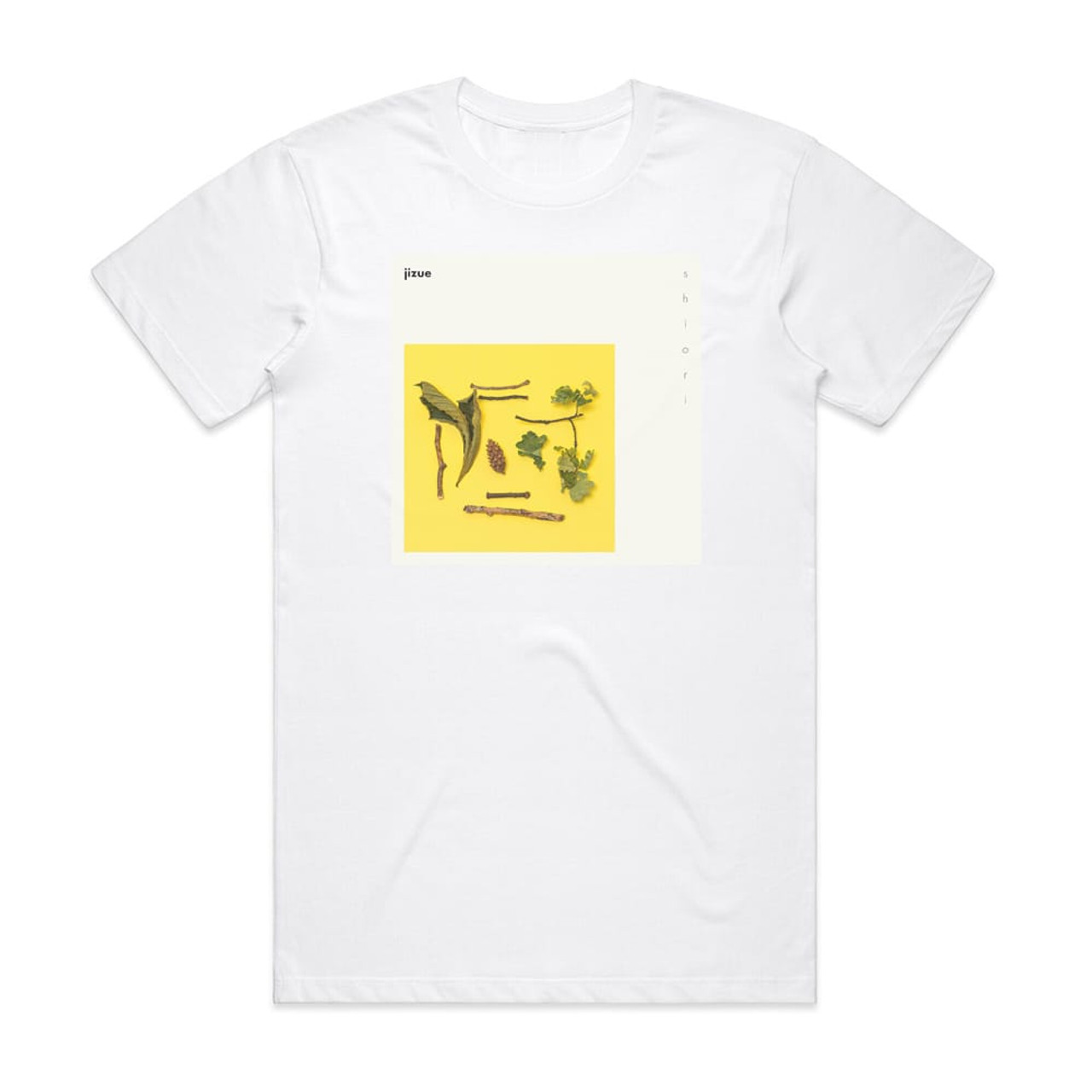 jizue Shiori Album Cover T-Shirt White