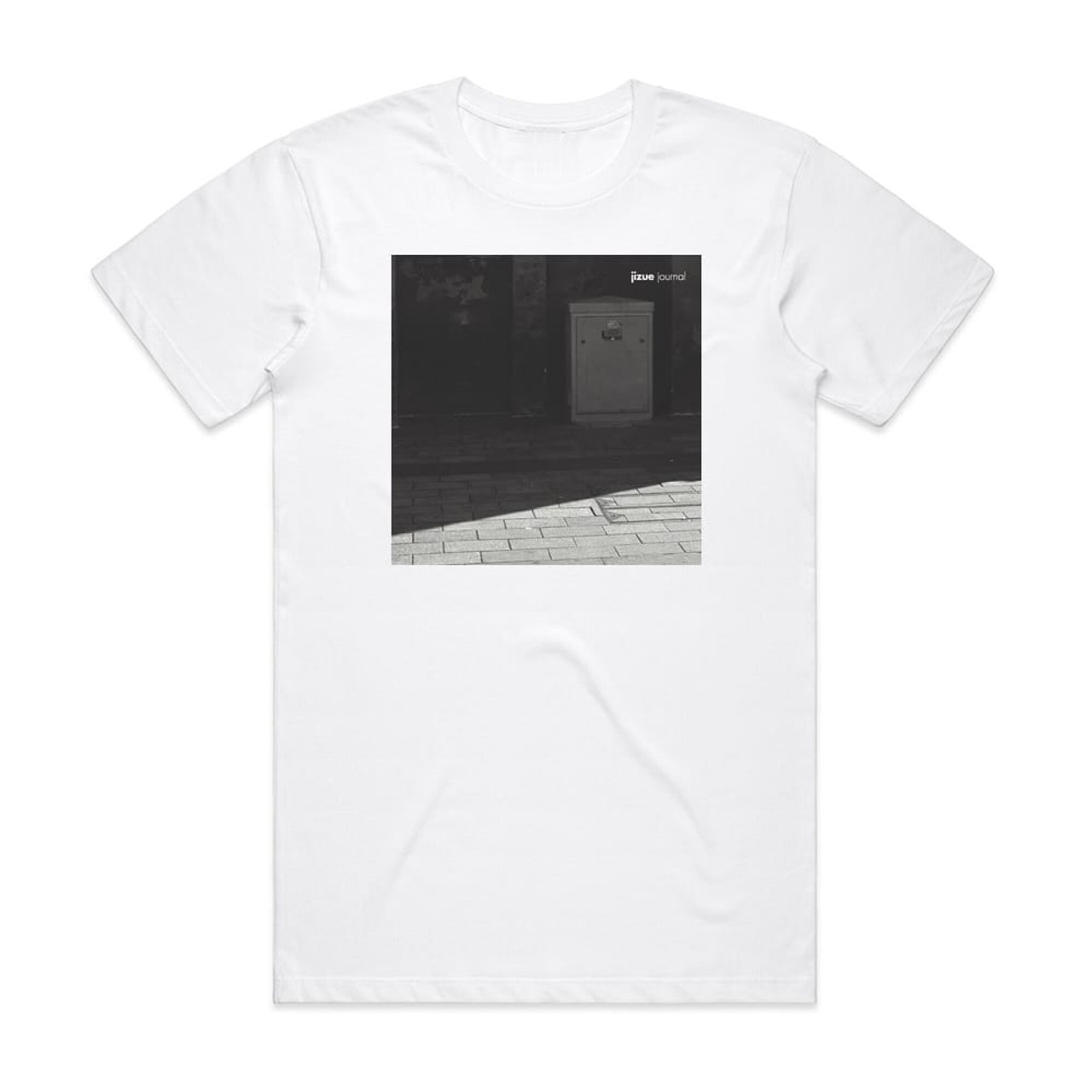 jizue Journal Album Cover T-Shirt White