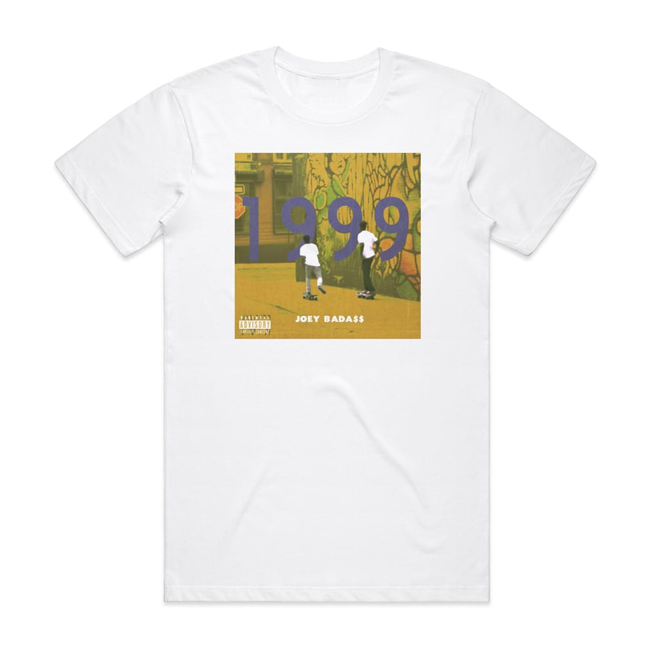 Udsøgt Retouch lide Joey BadaSS 1999 1 Album Cover T-Shirt White