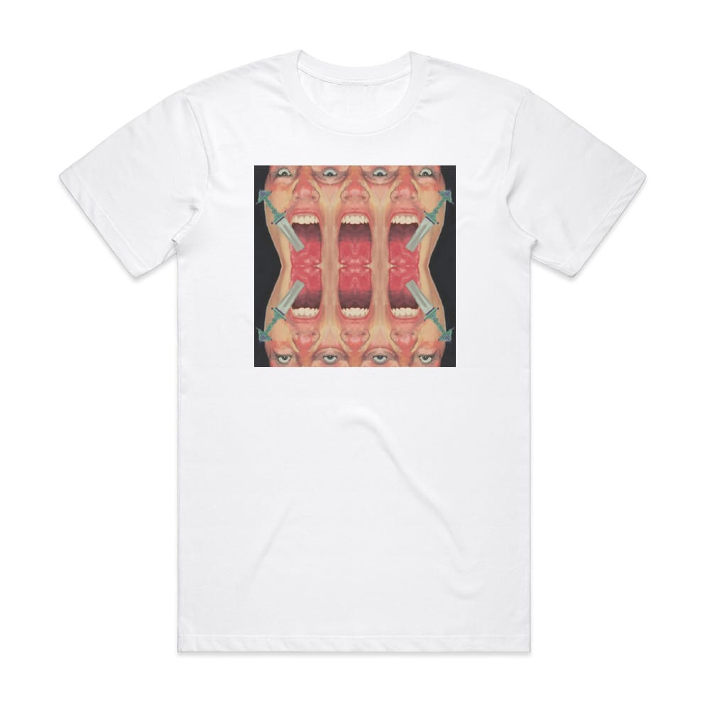 Jockstrap Wicked City Album Cover T-Shirt White