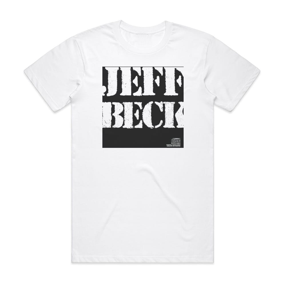 Jeff Beck There And Back Album Cover T-Shirt White